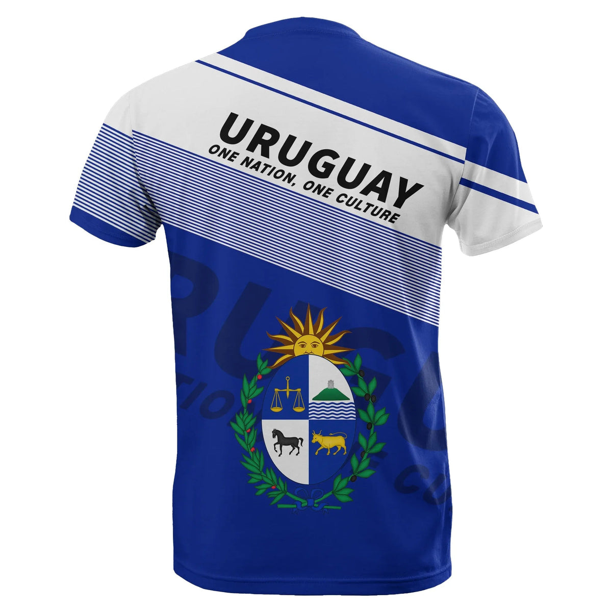 Uruguay T Shirt Flag Motto Limited Style RLT6 - Wonder Print Shop