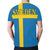 Sweden T Shirt Sweden Flag RLT7 - Wonder Print Shop