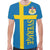Sweden T Shirt Sweden Flag RLT7 - Wonder Print Shop