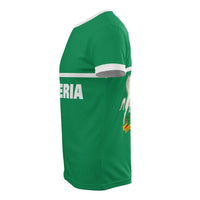 Nigeria T Shirt Horizontal Style RLT8 - Wonder Print Shop