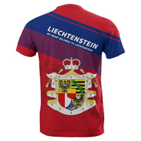 Liechtenstein Flag Motto T Shirt Limited Style RLT6 - Wonder Print Shop