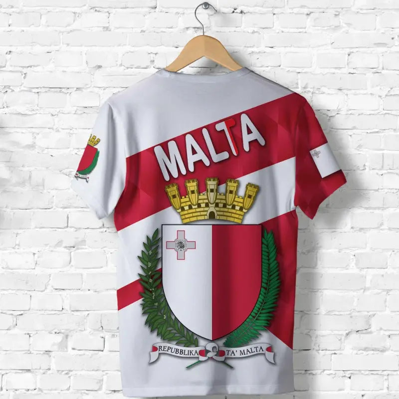 Malta T Shirt Sporty Style RLT12 - Wonder Print Shop