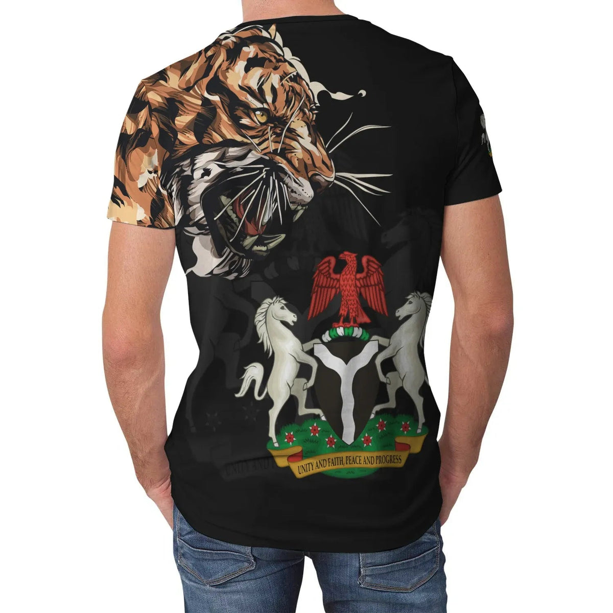 Nigeria T Shirt Tiger Special Version RLT8 - Wonder Print Shop