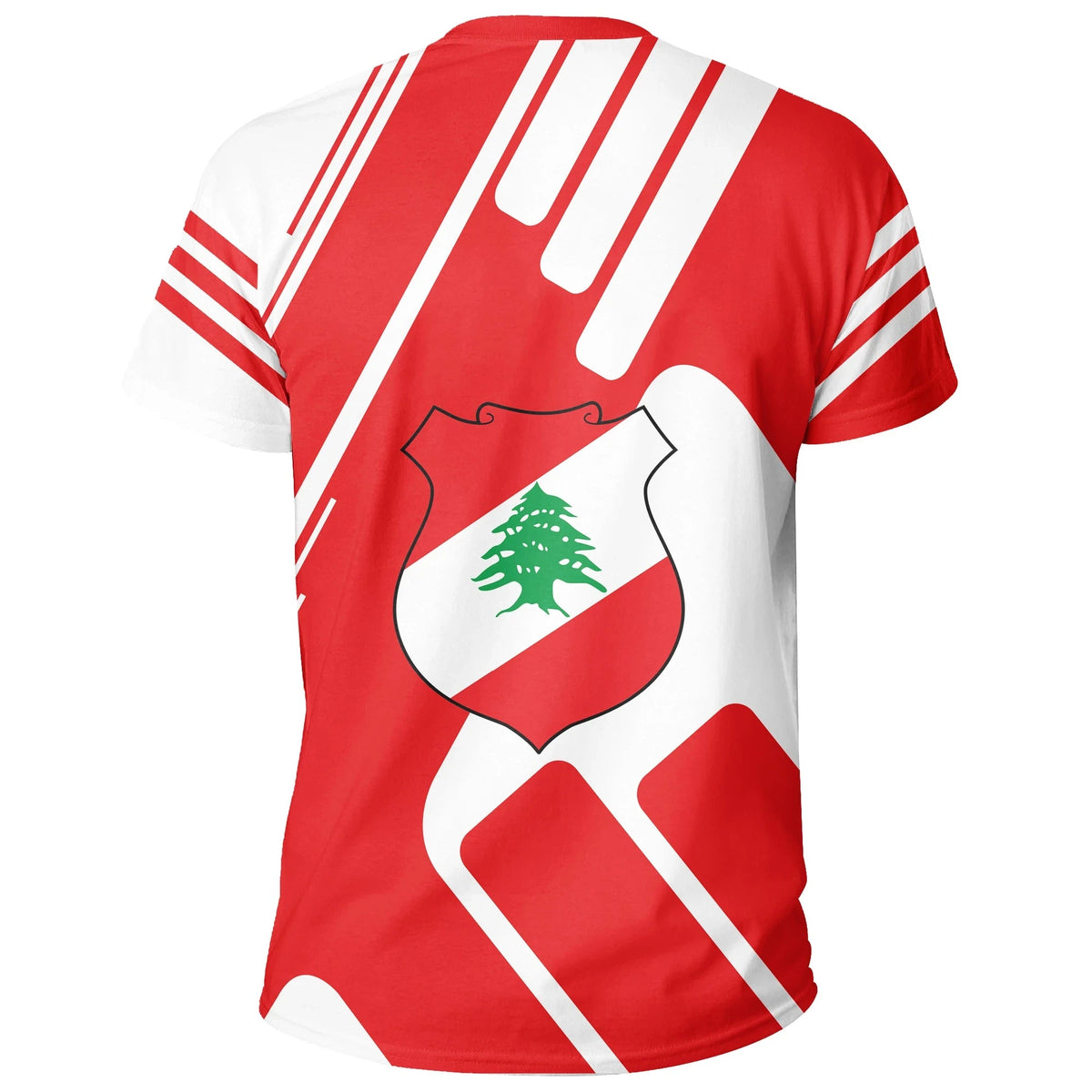 Lebanon T Shirt Coat Of Arms KT Rolster Style RLT6 - Wonder Print Shop