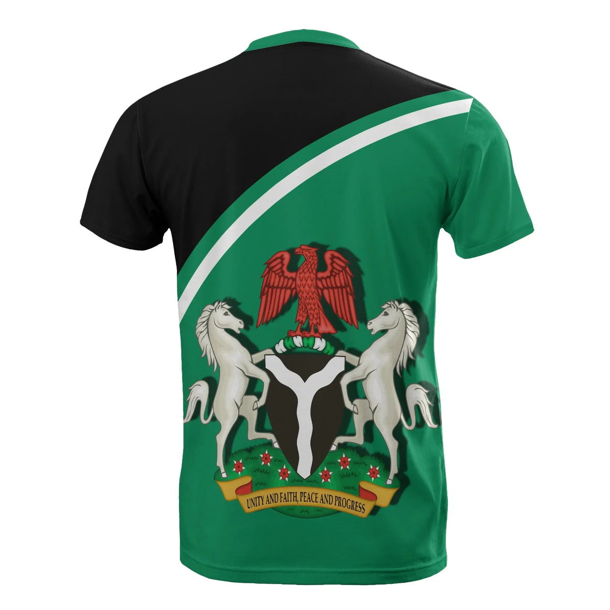 Nigeria T Shirt Curve Version RLT8 - Wonder Print Shop