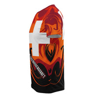 Switzerland T Shirt Flame Of Switzerland RLT13 - Wonder Print Shop