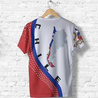 Chile Map T Shirt Generation Ii RLT7 - Wonder Print Shop
