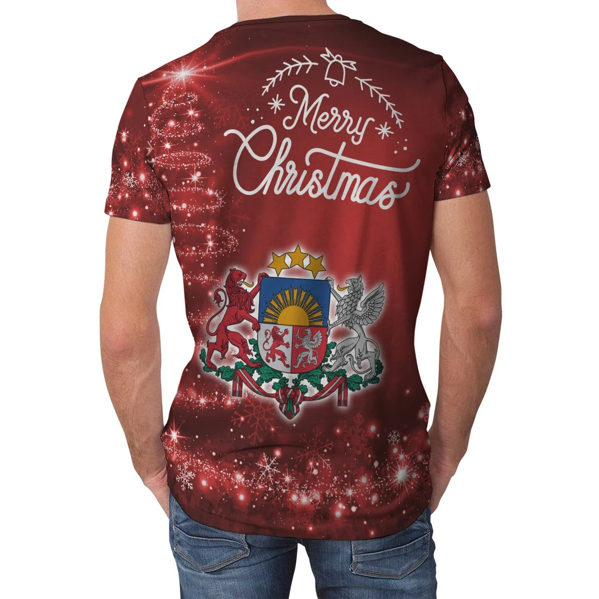 Latvia Christmas T Shirt Womens/Mens RLT6 - Wonder Print Shop