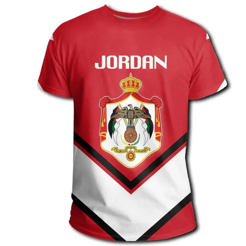 Jordan Coat Of Arms T Shirt Lucian Style RLT8 - Wonder Print Shop