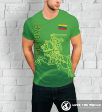 Lietuva T Shirt, Lithuania T Shirt RLT6 - Wonder Print Shop
