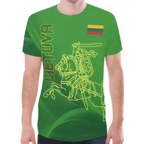 Lietuva T Shirt, Lithuania T Shirt RLT6 - Wonder Print Shop