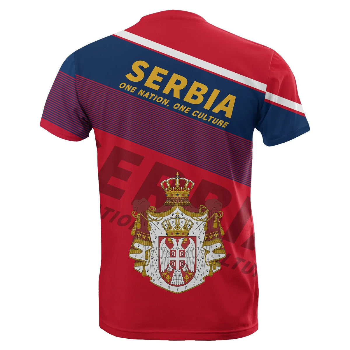 Serbia T Shirt Flag Motto Limited Style RLT7 - Wonder Print Shop