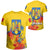 romania-coat-of-arms-t-shirt-spaint-style