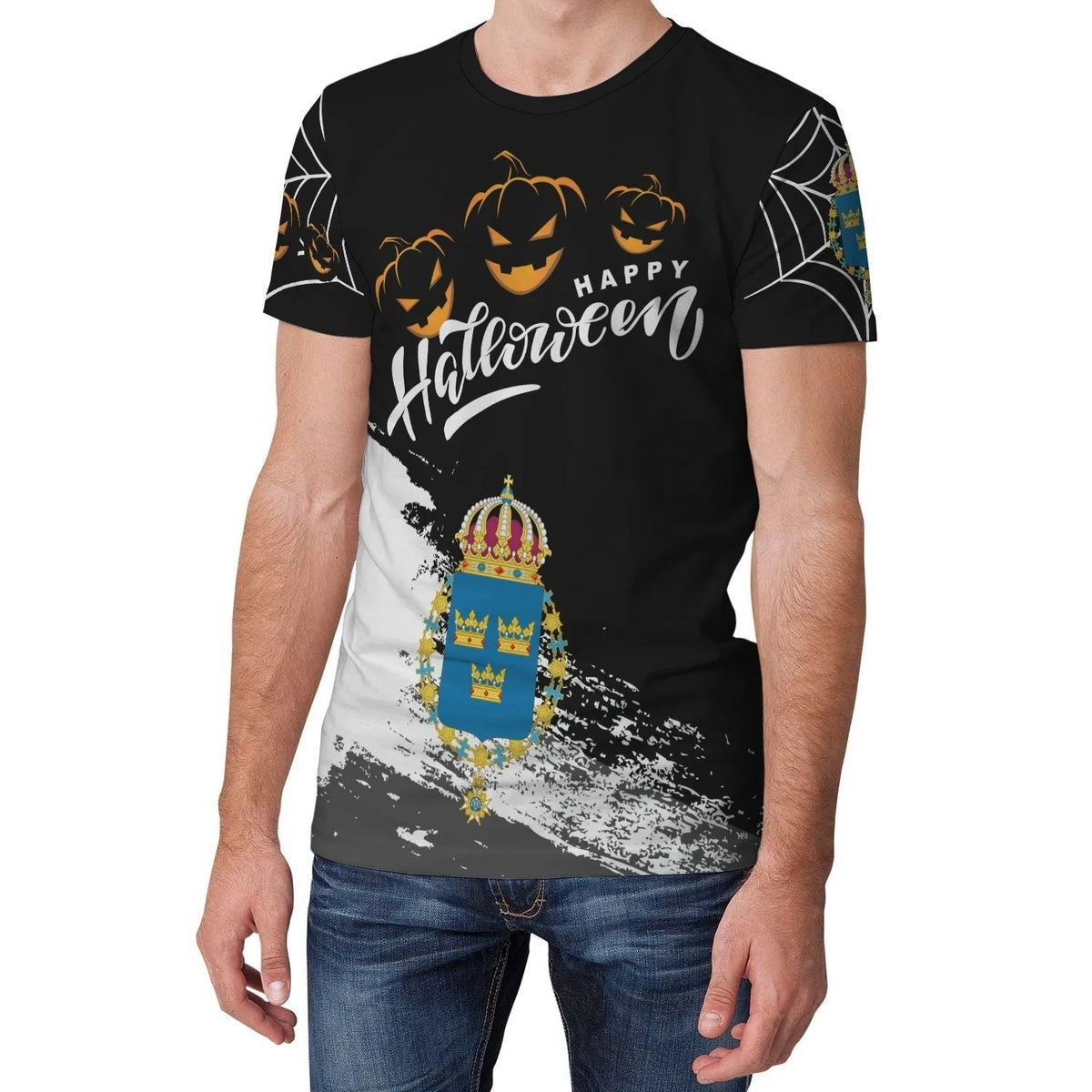 Sweden Halloween T Shirt RLT7 - Wonder Print Shop