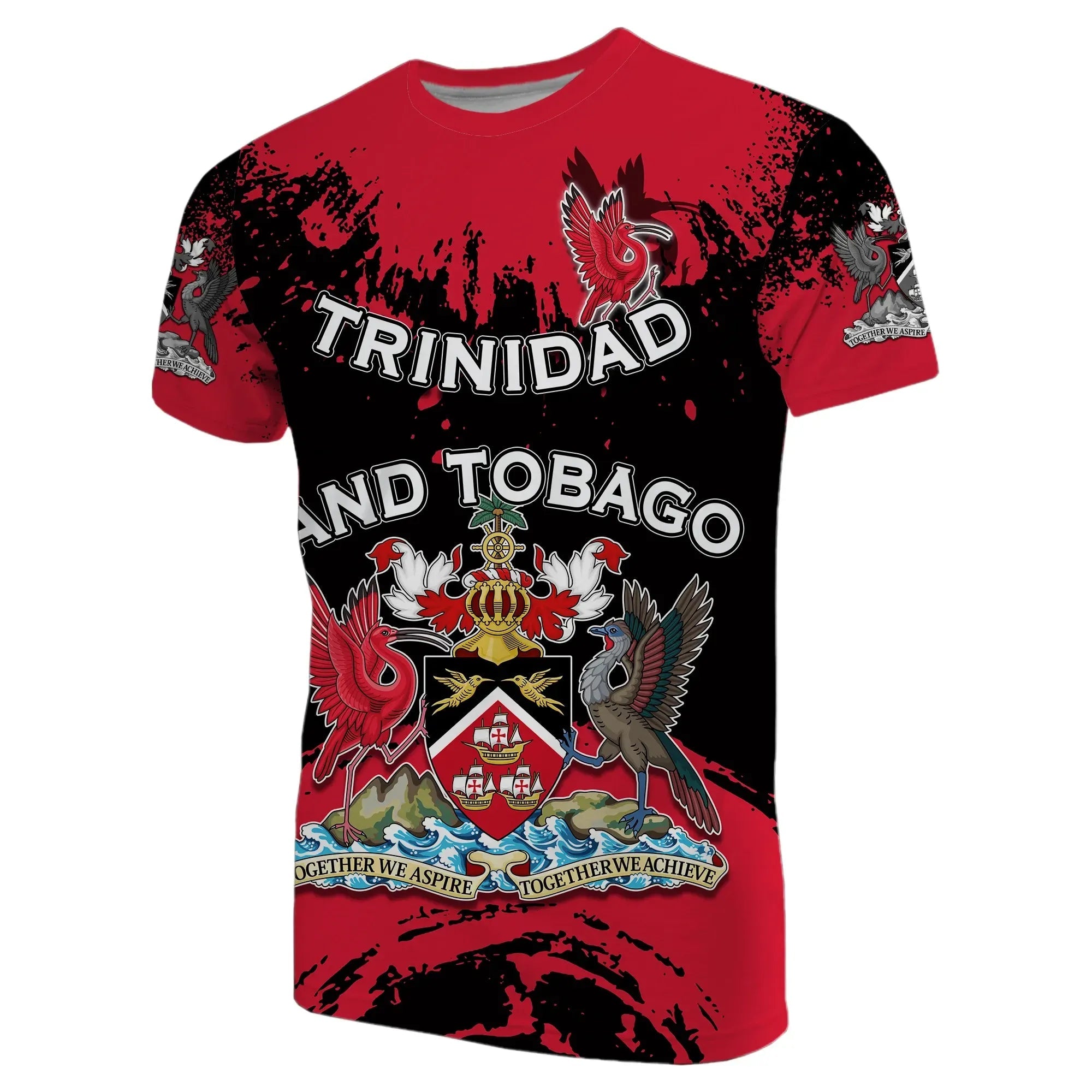 trinidad-and-tobago-scarlet-ibis-t-shirt-coat-of-arms