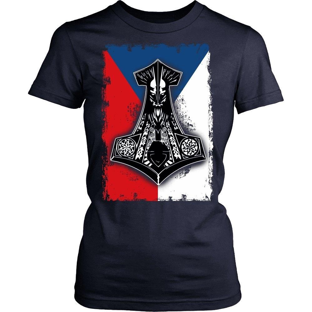 Czech Viking Shirts and Hoodies Vikings Clothing RLT13 - Wonder Print Shop