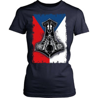Czech Viking Shirts and Hoodies Vikings Clothing RLT13 - Wonder Print Shop