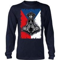 Czech Viking Shirts and Hoodies Vikings Clothing RLT13 - Wonder Print Shop