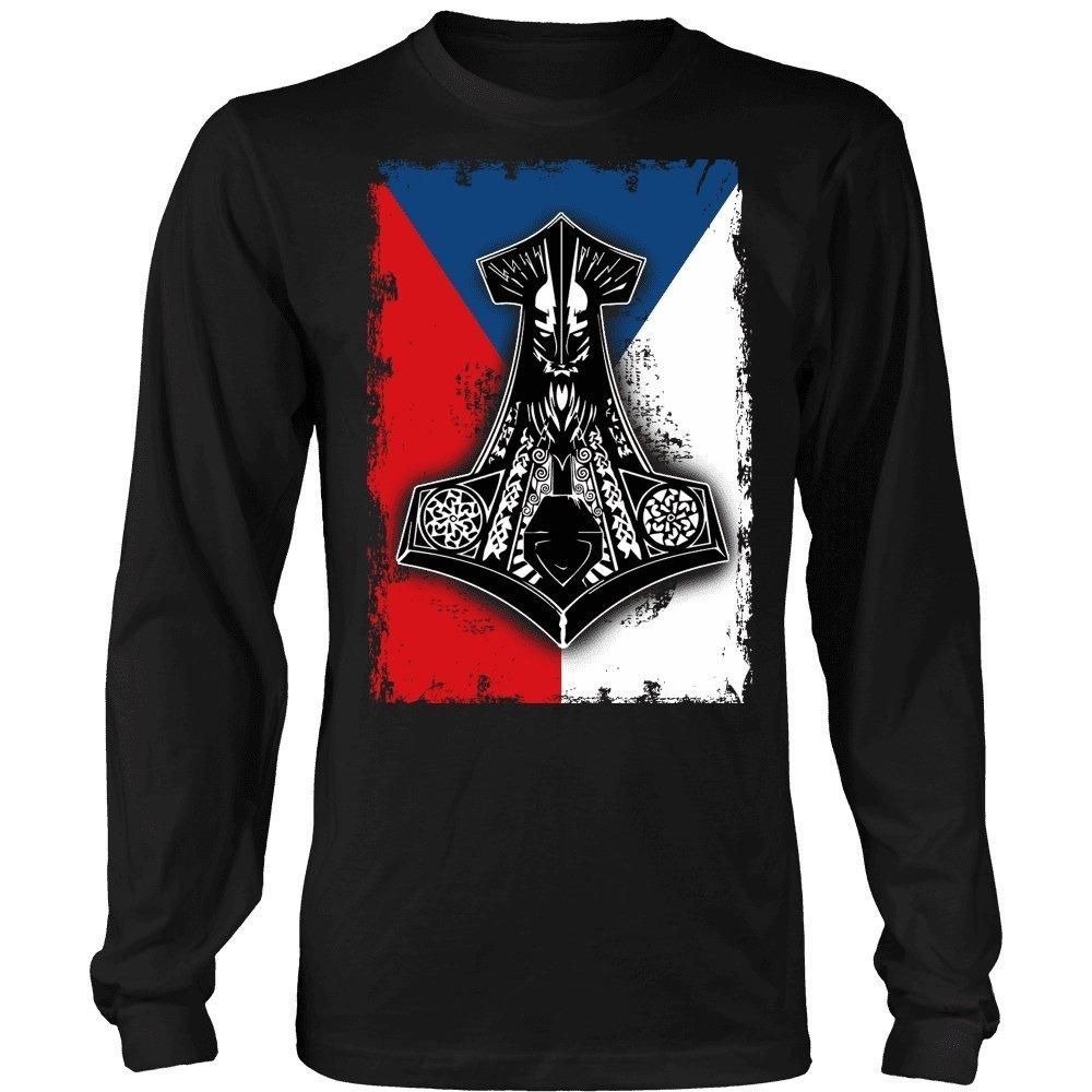Czech Viking Shirts and Hoodies Vikings Clothing RLT13 - Wonder Print Shop