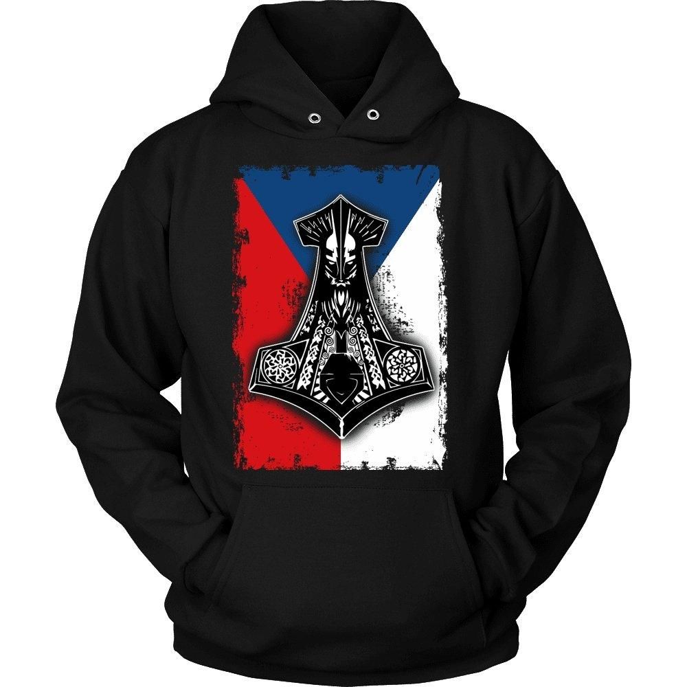 Czech Viking Shirts and Hoodies Vikings Clothing RLT13 - Wonder Print Shop