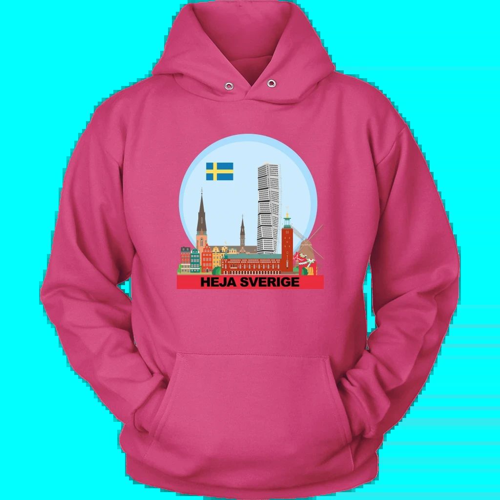 Sweden T Shirt Heja Sverige RLT7 - Wonder Print Shop