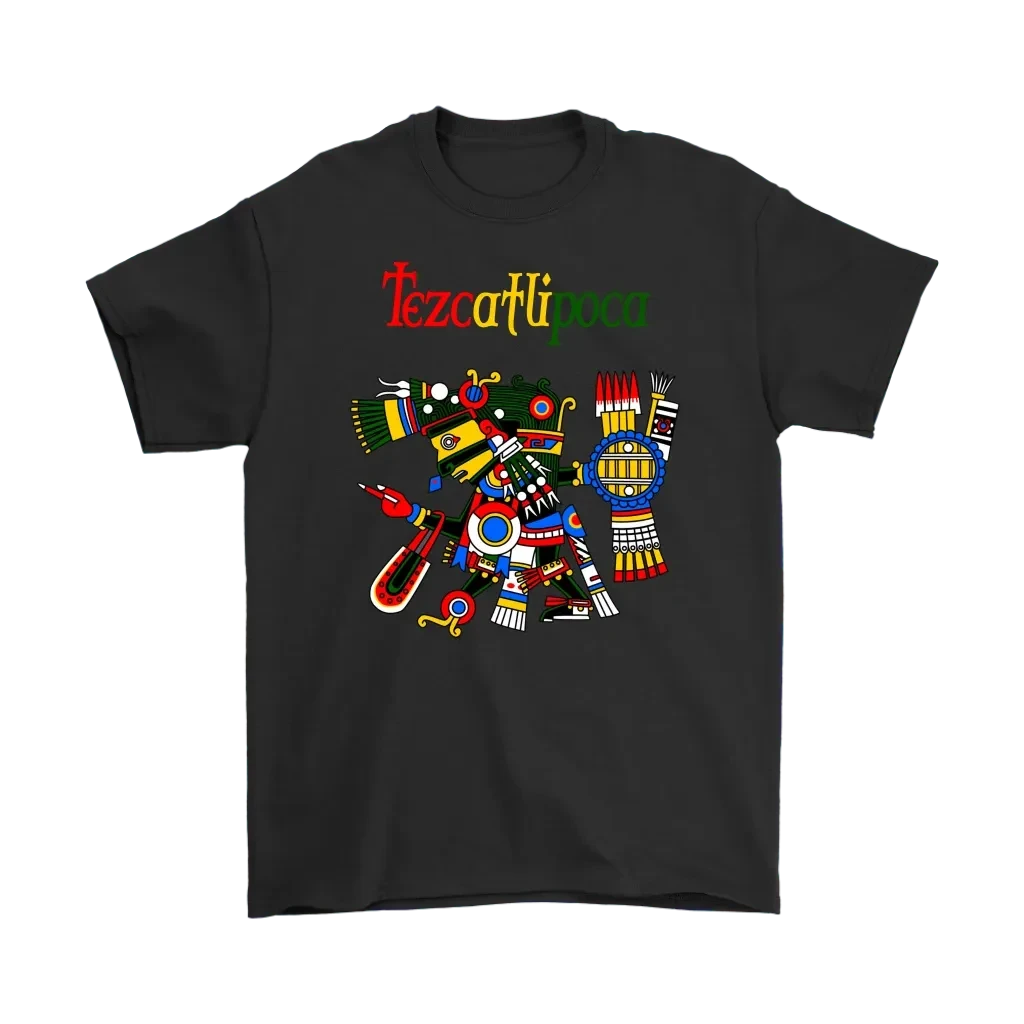Tezcatlipoca Aztec Mexico T Shirt RLT13 - Wonder Print Shop