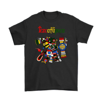 Tezcatlipoca Aztec Mexico T Shirt RLT13 - Wonder Print Shop