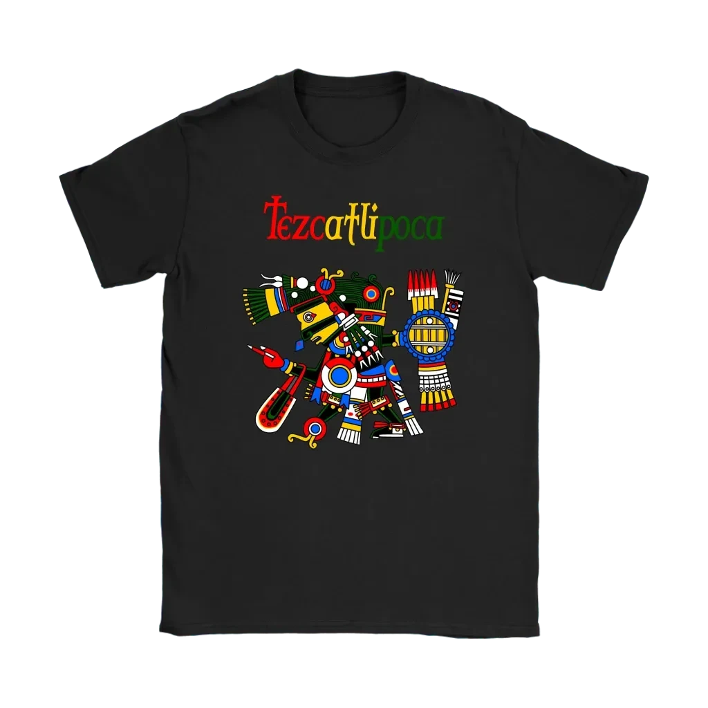 Tezcatlipoca Aztec Mexico T Shirt RLT13 - Wonder Print Shop
