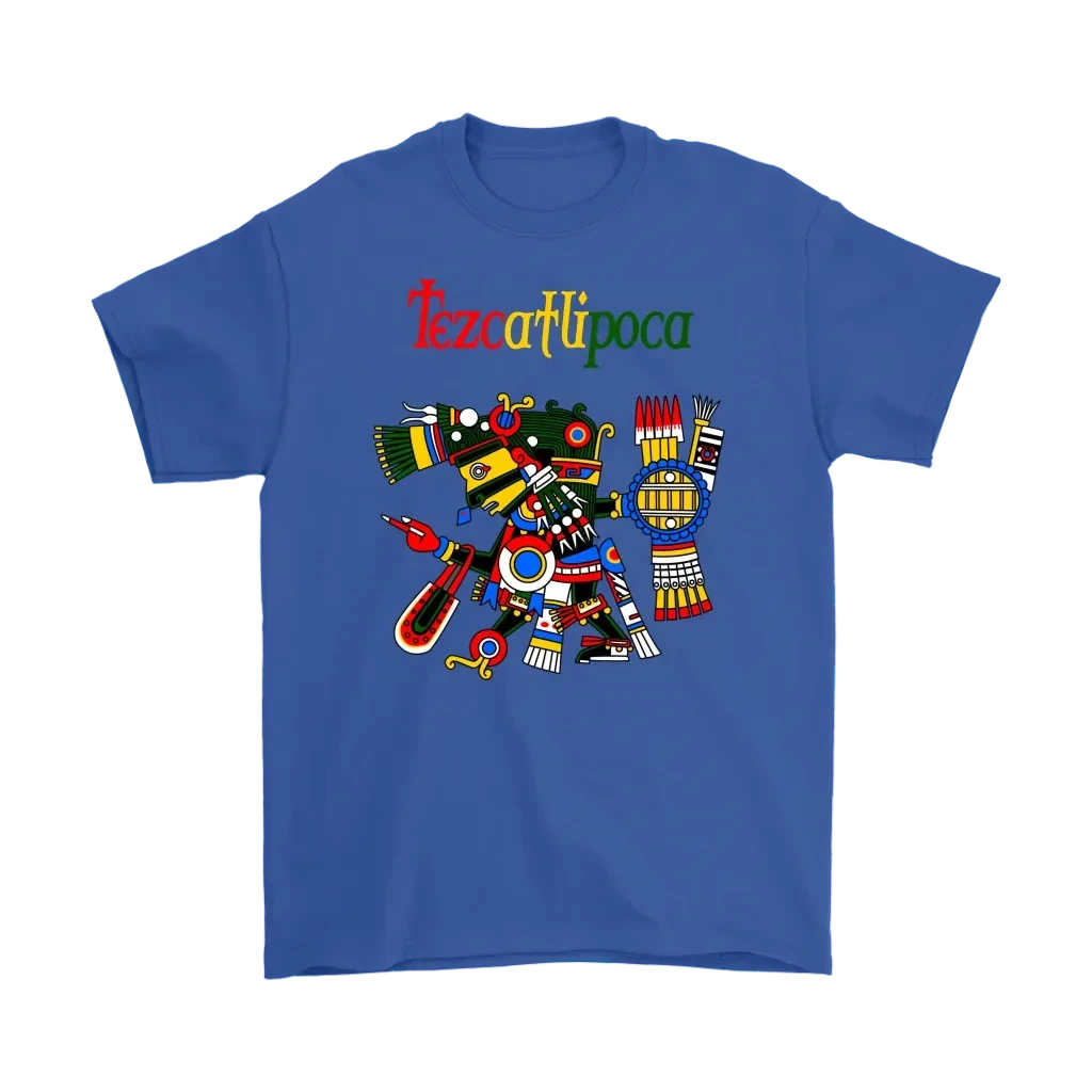 Tezcatlipoca Aztec Mexico T Shirt RLT13 - Wonder Print Shop