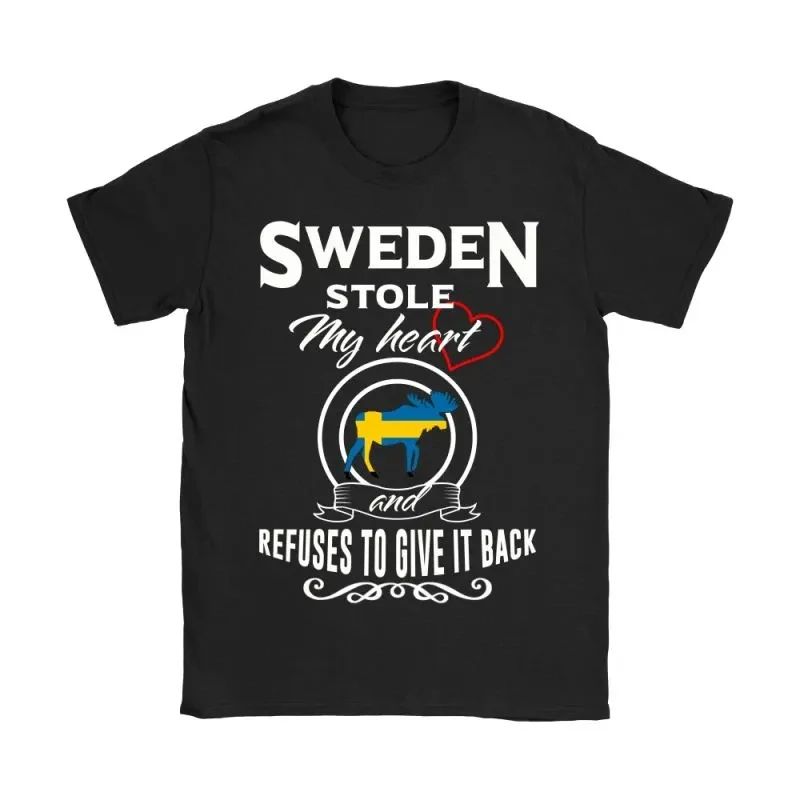 Sweden Stole My Heart T Shirt RLT7 - Wonder Print Shop