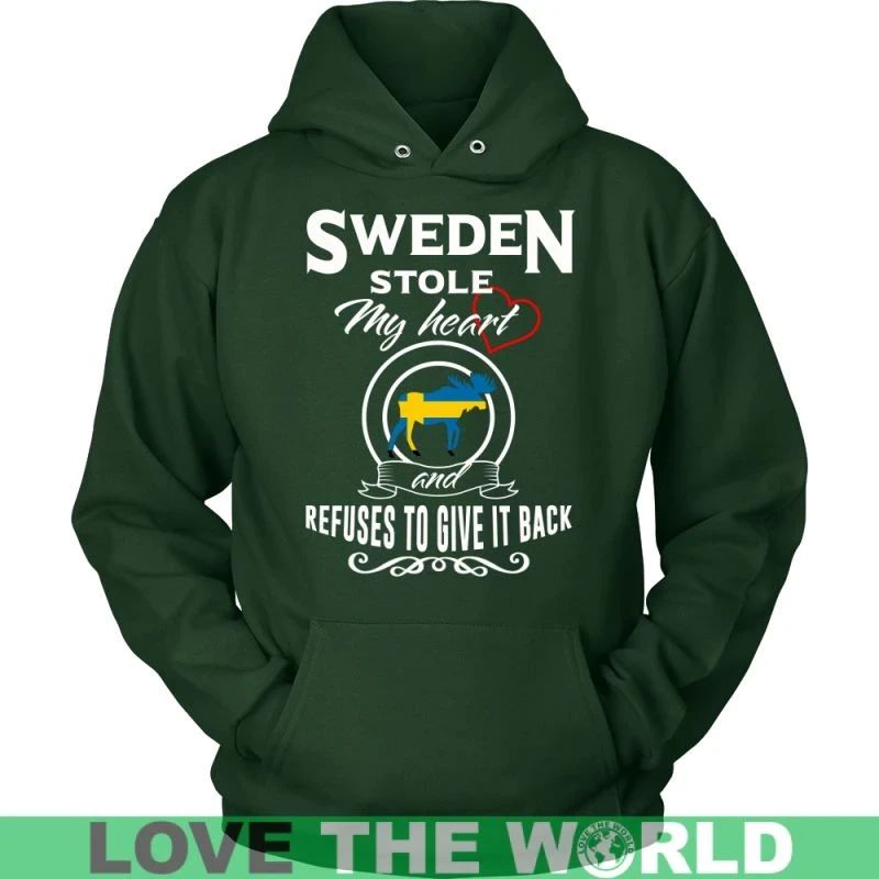 Sweden Stole My Heart T Shirt RLT7 - Wonder Print Shop