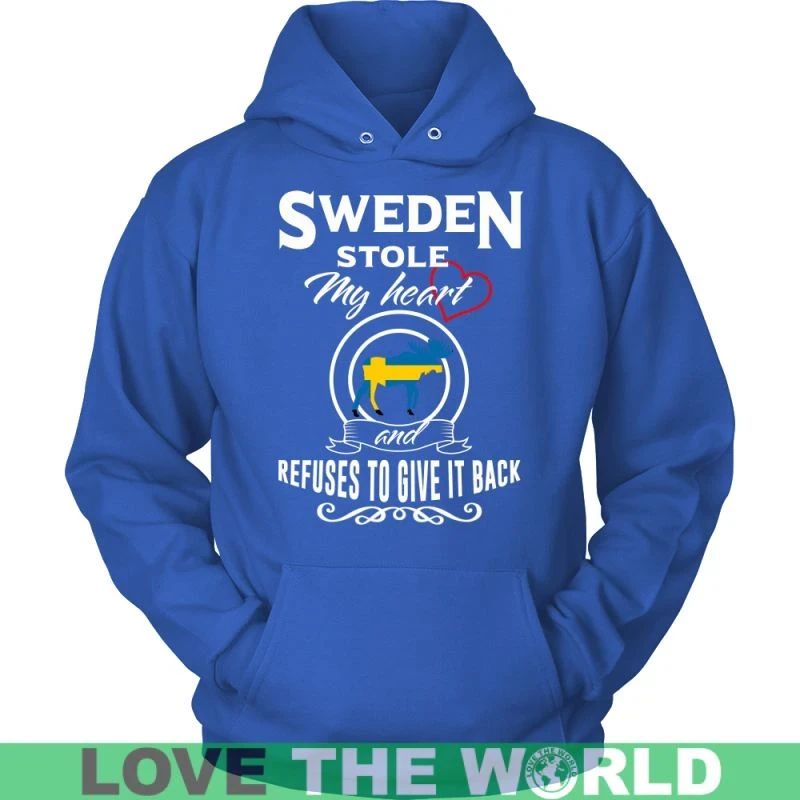 Sweden Stole My Heart T Shirt RLT7 - Wonder Print Shop