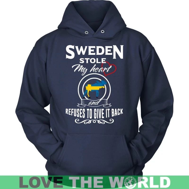 Sweden Stole My Heart T Shirt RLT7 - Wonder Print Shop