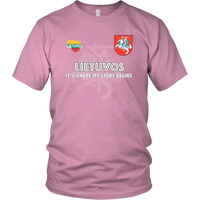 Lithuania T Shirt Lietuvos T Shirt RLT6 - Wonder Print Shop