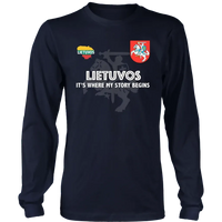 Lithuania T Shirt Lietuvos T Shirt RLT6 - Wonder Print Shop