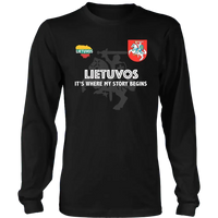 Lithuania T Shirt Lietuvos T Shirt RLT6 - Wonder Print Shop