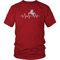 Lithuania T Shirt Vytis In My Heartbeat RLT6 - Wonder Print Shop