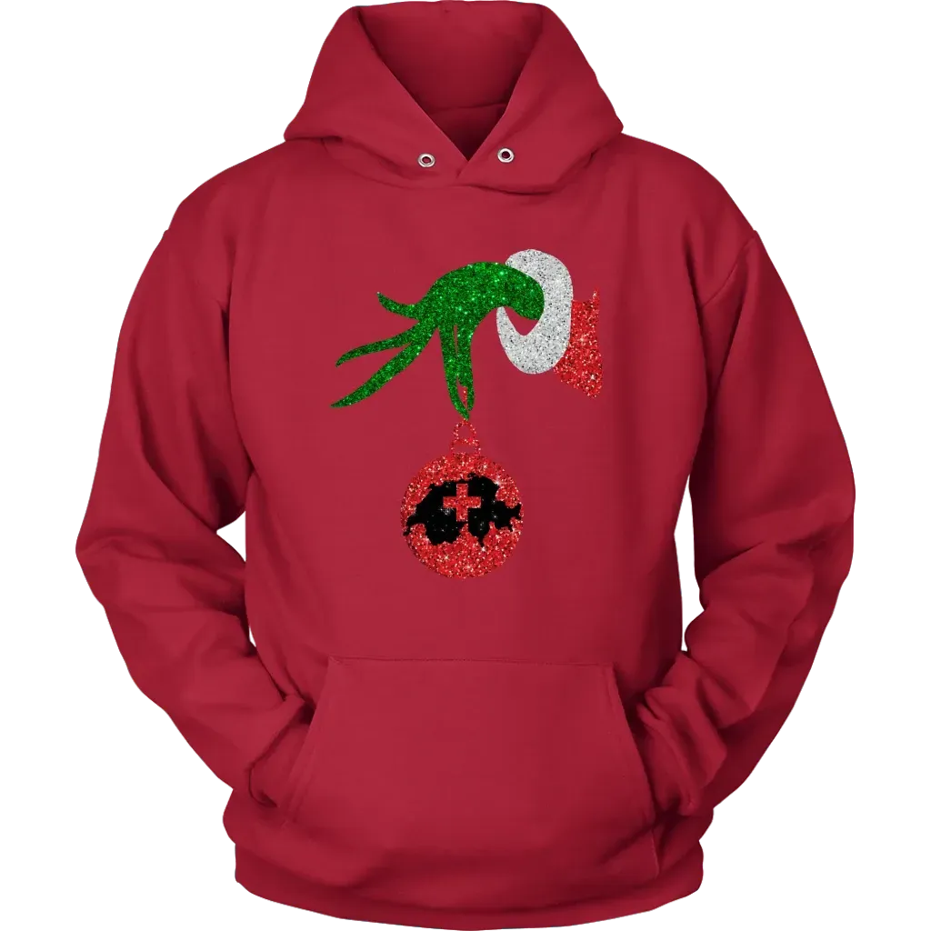Grinch Hand Hold Switzerland T Shirt Christmas RLT13 - Wonder Print Shop