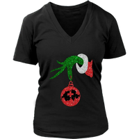 Grinch Hand Hold Switzerland T Shirt Christmas RLT13 - Wonder Print Shop