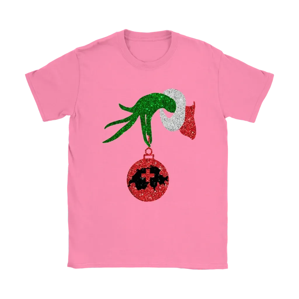 Grinch Hand Hold Switzerland T Shirt Christmas RLT13 - Wonder Print Shop