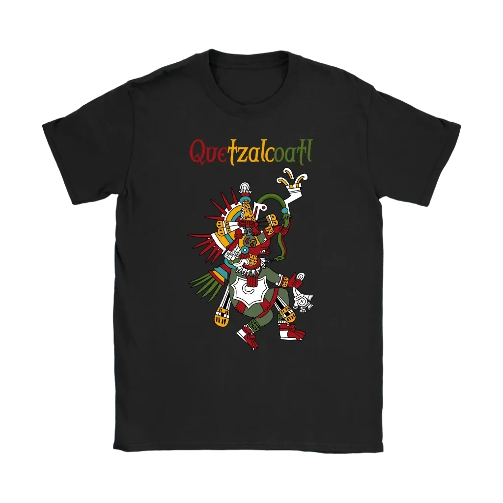 Quetzalcoatl Aztec Mexico T Shirt RLT13 - Wonder Print Shop