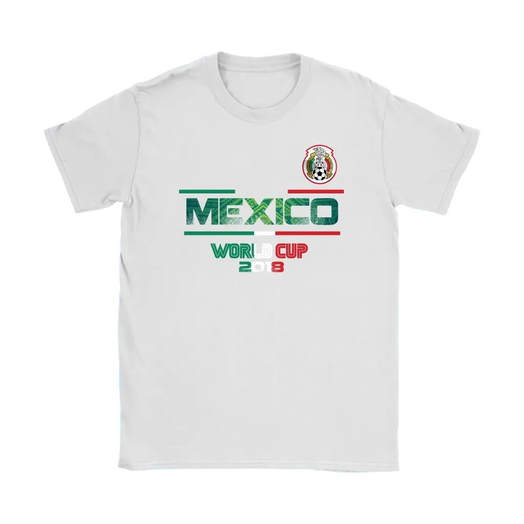 Mexico World Cup FootbT Shirt RLT13 - Wonder Print Shop