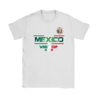 Mexico World Cup FootbT Shirt RLT13 - Wonder Print Shop