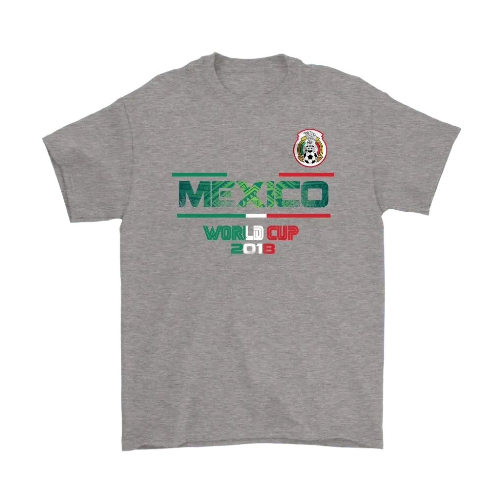 Mexico World Cup FootbT Shirt RLT13 - Wonder Print Shop