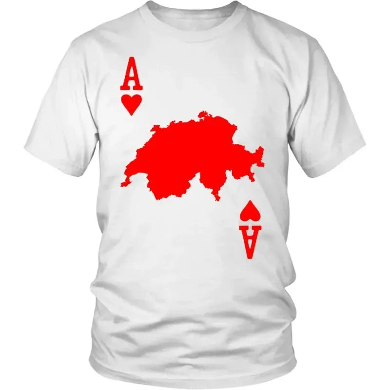 Switzeland Map Card RLT13 - Wonder Print Shop