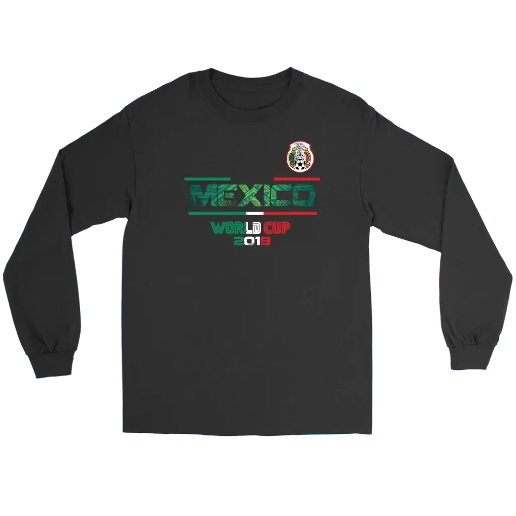 Mexico World Cup FootbT Shirt RLT13 - Wonder Print Shop