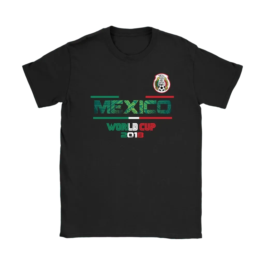 Mexico World Cup FootbT Shirt RLT13 - Wonder Print Shop