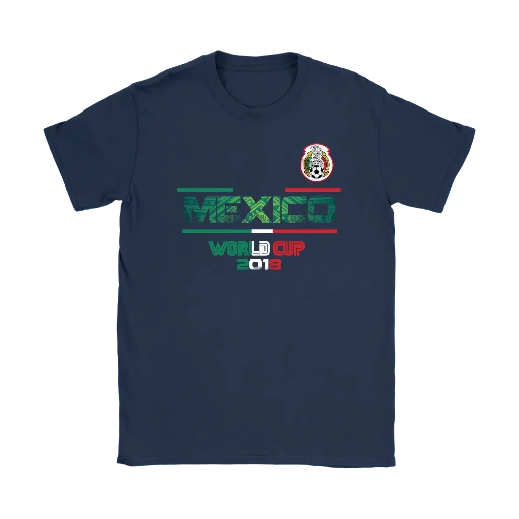 Mexico World Cup FootbT Shirt RLT13 - Wonder Print Shop