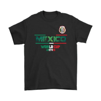 Mexico World Cup FootbT Shirt RLT13 - Wonder Print Shop