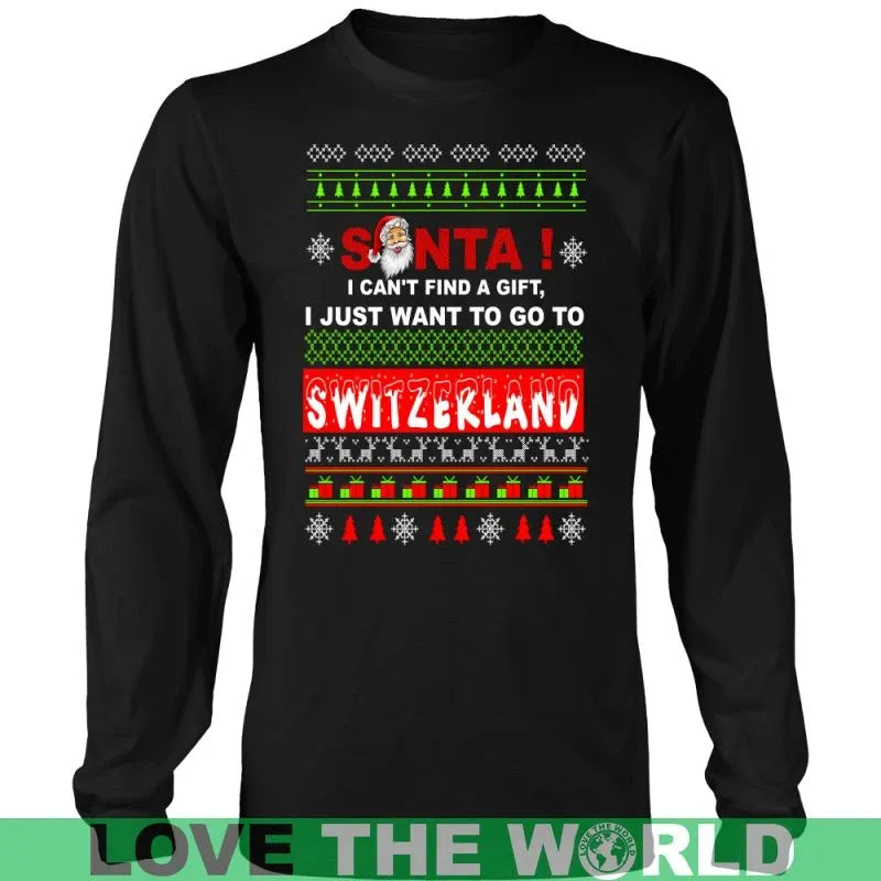 I Just Want To Go To Switzerland T Shirt RLT13 - Wonder Print Shop